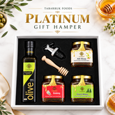 Gift Hamper - Extra Virgin Olive Oil, 250ml + Three 250g Honeys